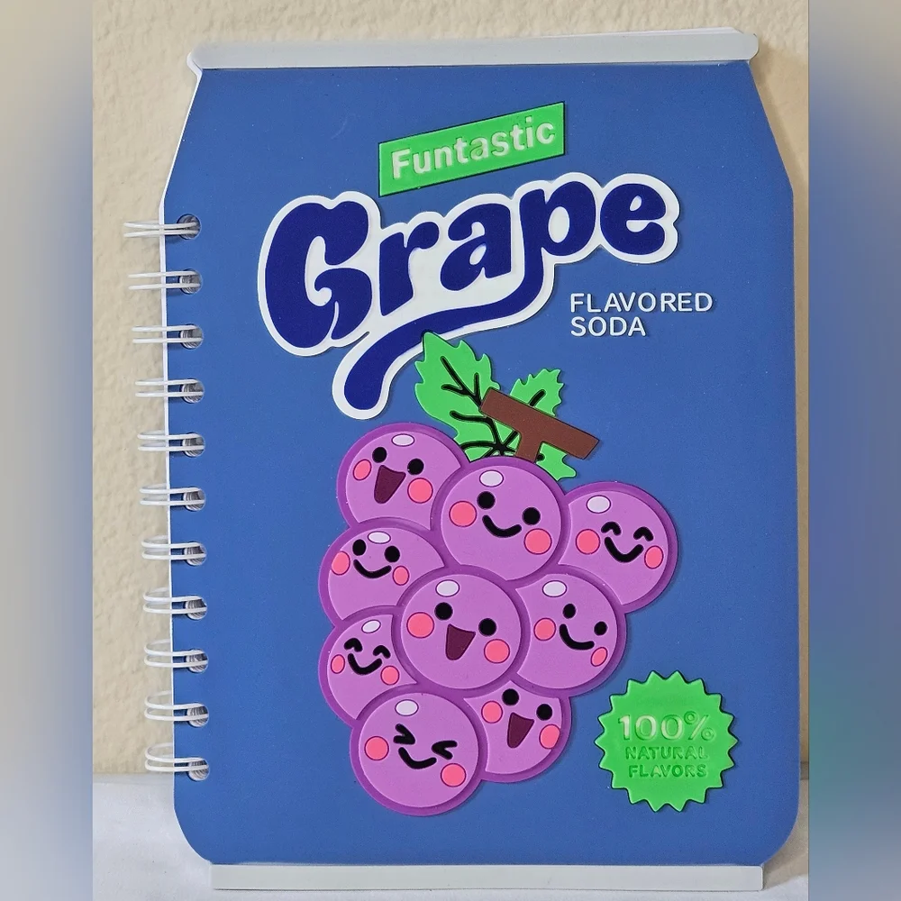 Funtastic Flavored Soda Notebook NEW - Pick 1 - Picture 4 of 9